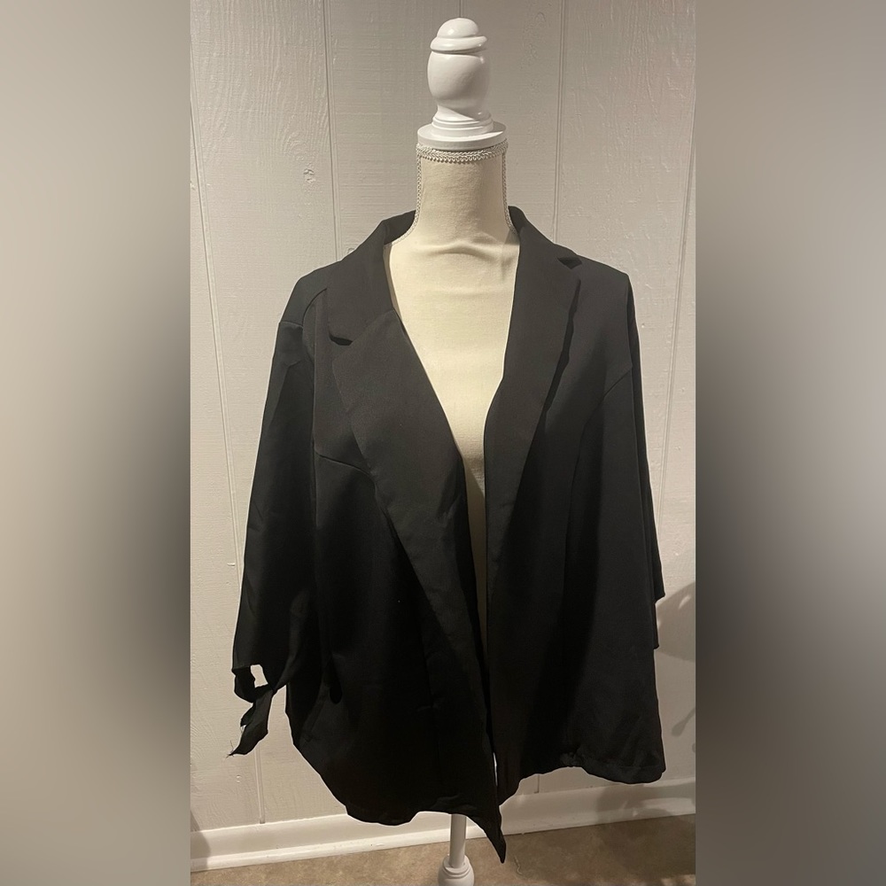 SHEIN Curve Blazer 3/4 sleeve 3XL